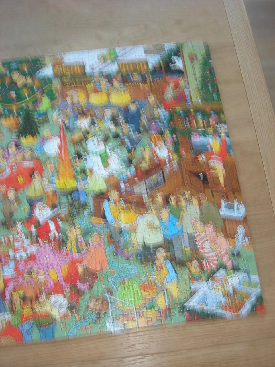Te koop Complete Jan van Haasteren puzzel Het kerst diner 1000 stukjes