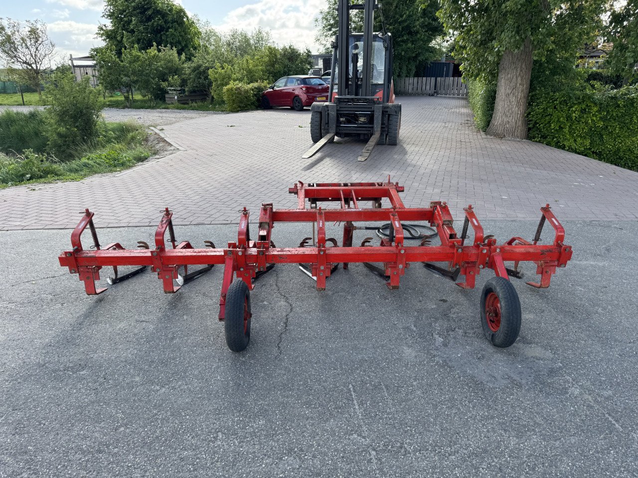 6 rijen 7 elementen Steketee schoffelmachine
