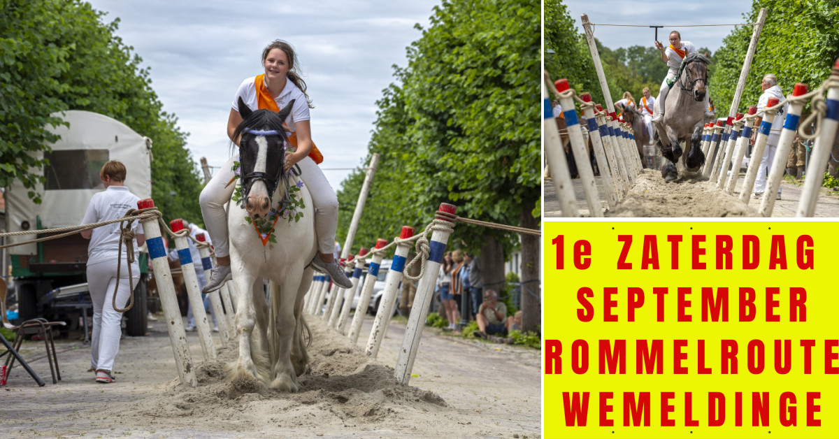 Ringsteken Wemeldinge Zaterdag 5 September tijdens de rommelroute