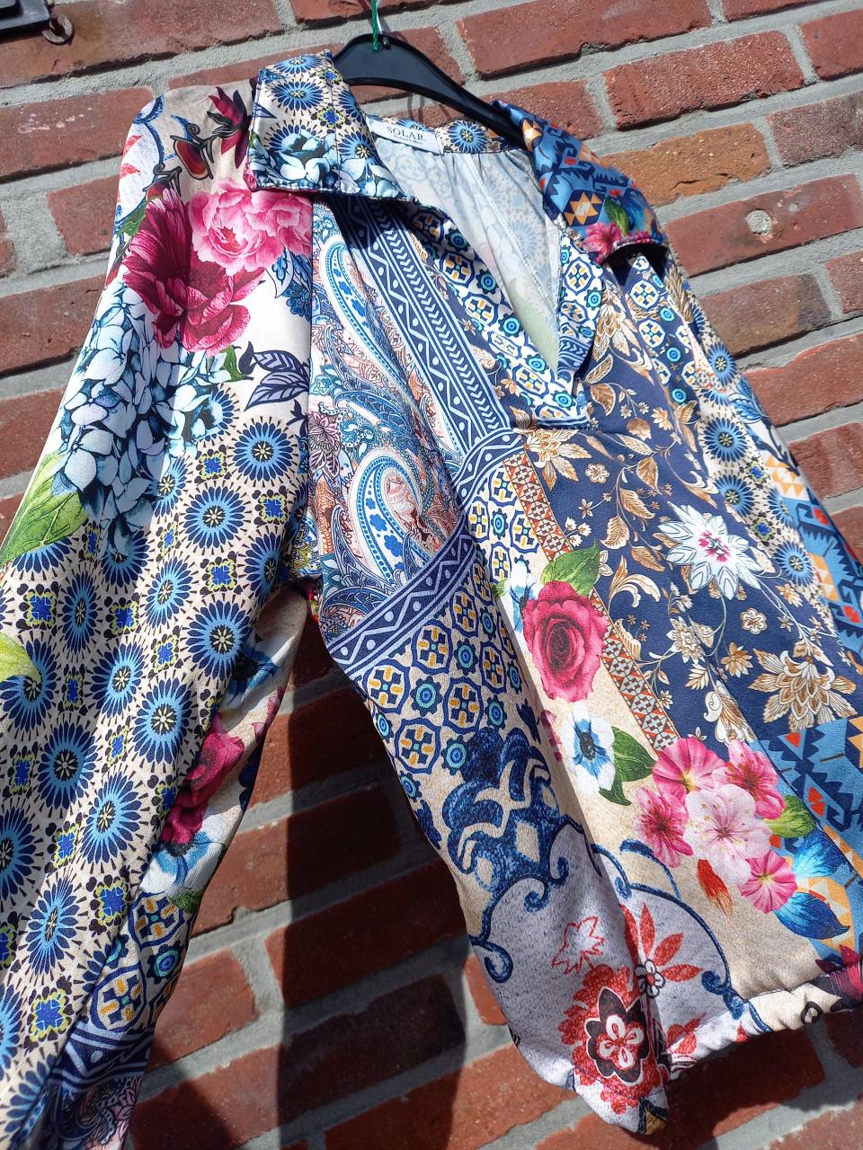 Dames blouse- kleurrijk
