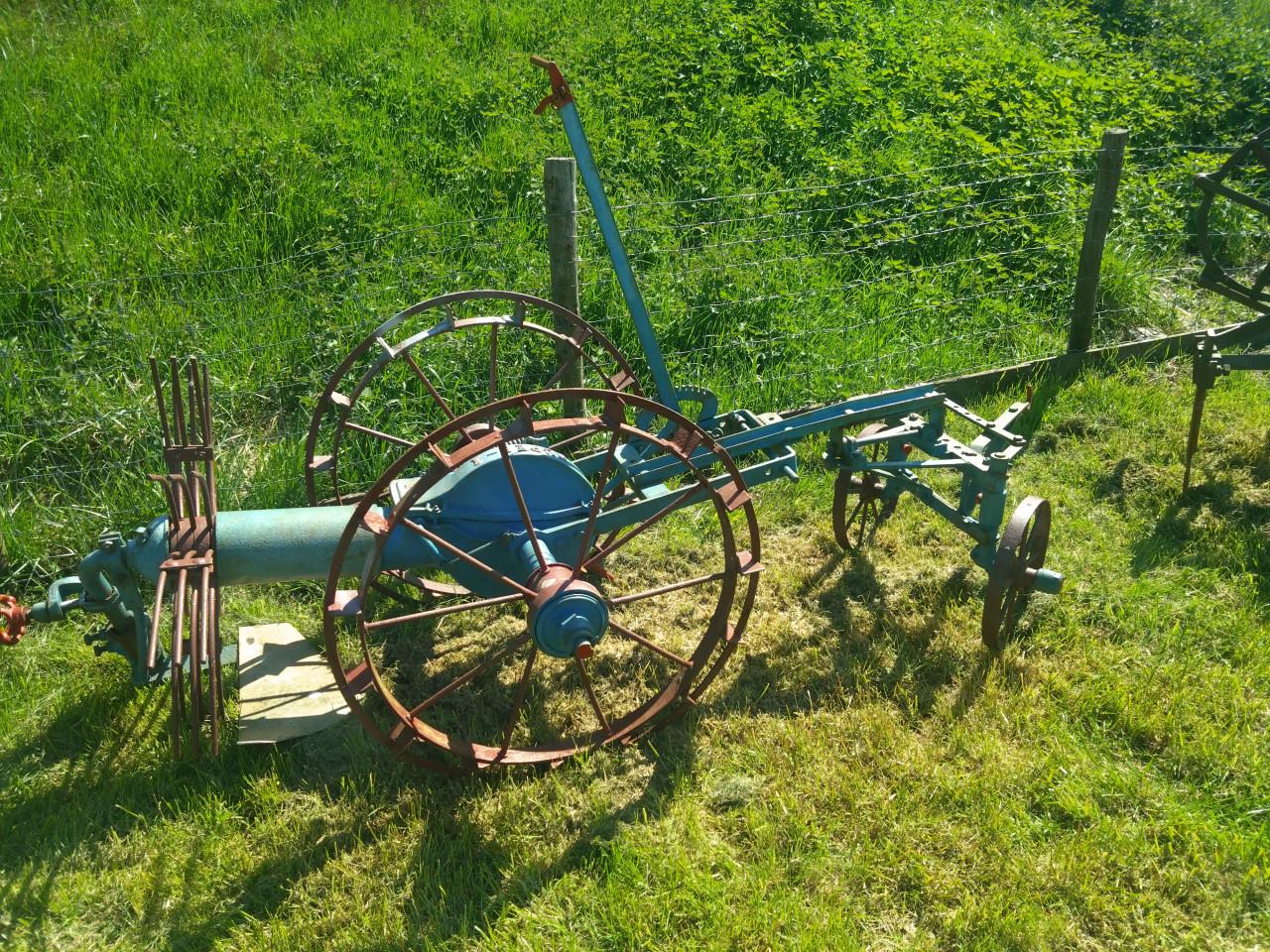 Oude aardappel rooier