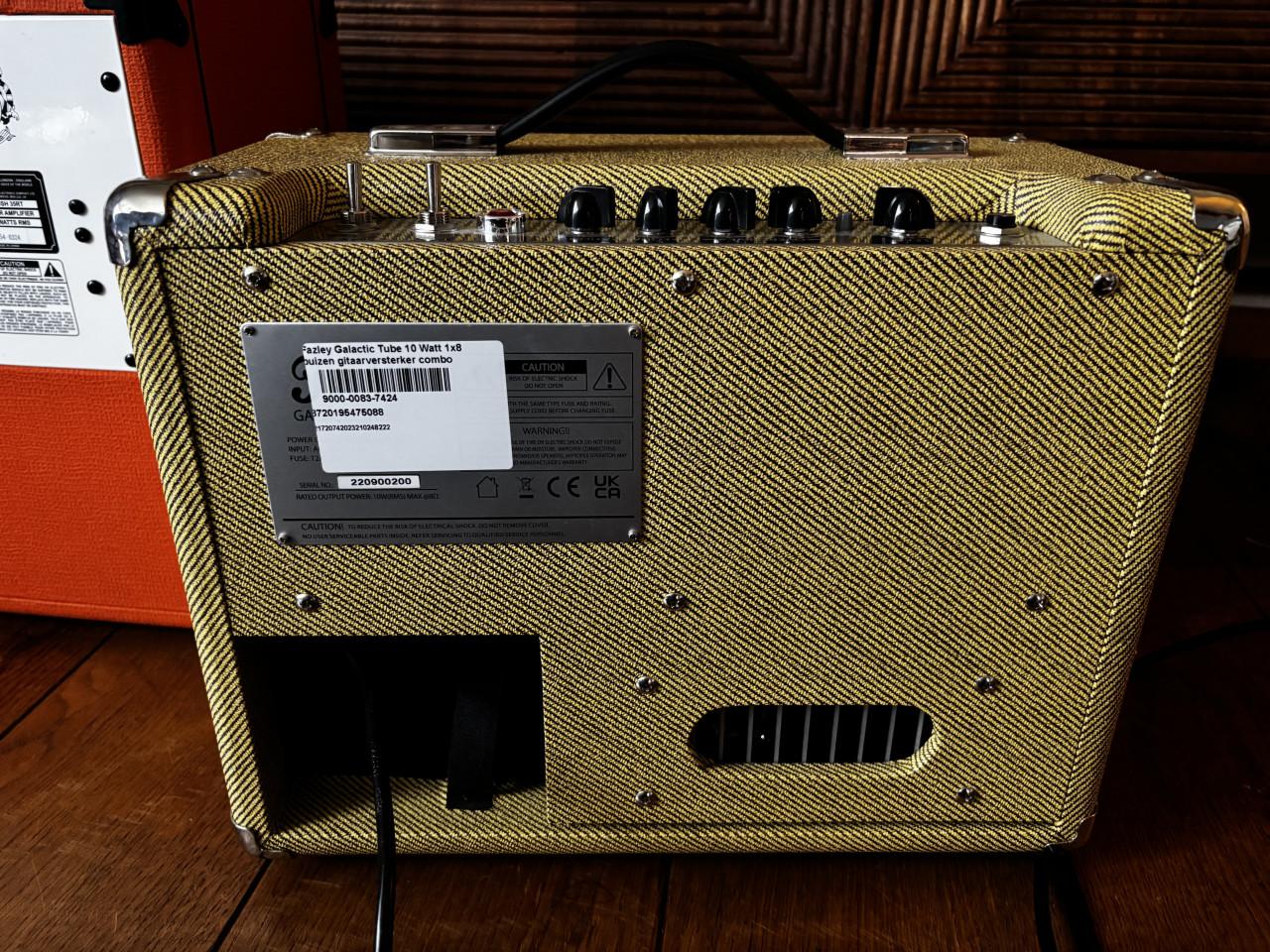 Fazley Galactic Tube 10 Watt 1x8 buizen gitaarversterker combo