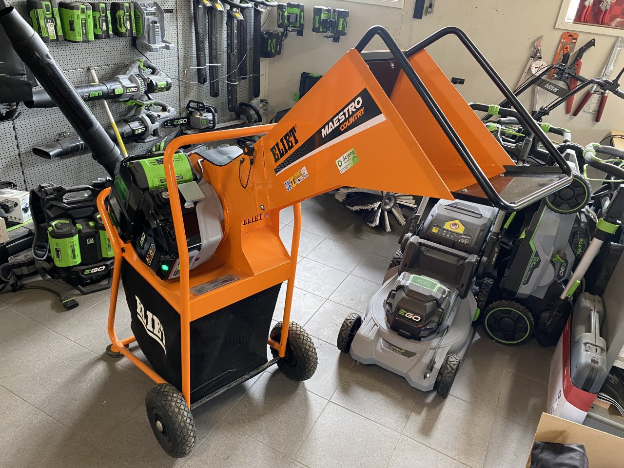 Eliet maestro country versnipperraar met ego accu motor