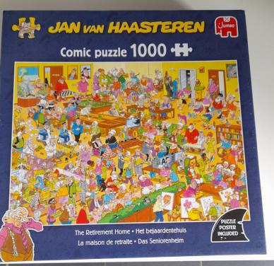 Jan van haasteren, het bejaardentehuis