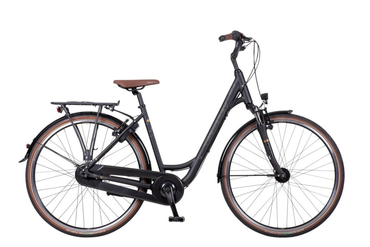 Nieuwe Trenergy 2025 City 1.0 Damesfiets 55cm 7 versnelling V-Brakes Naafd.