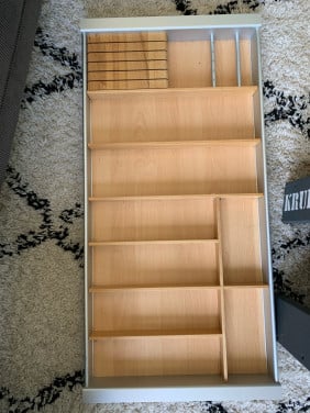 Houten bestekbak