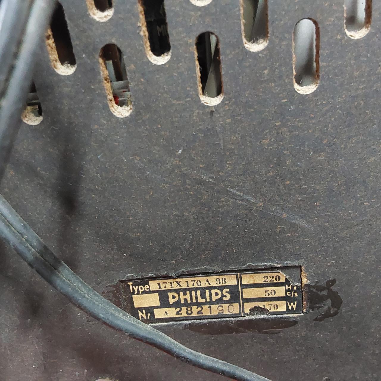 Antieke philips tv