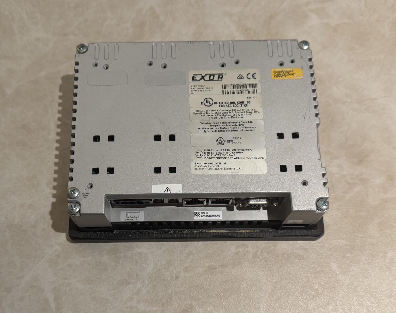 Exor eTop 607M 7” touchscreen