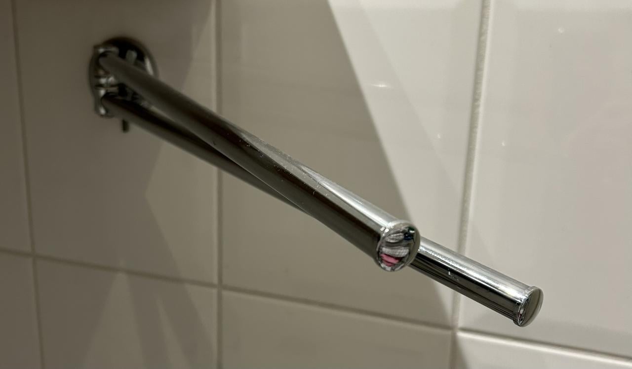 Badkamergarnituur verchroomd