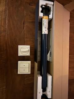 Somfy buismotor voor rolluik, knikarmscherm of screens