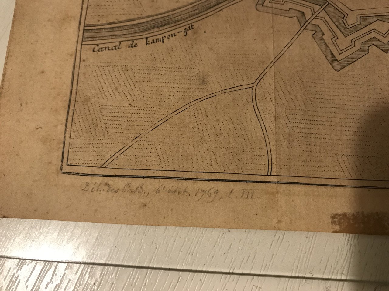 Gravure Hulst 1769