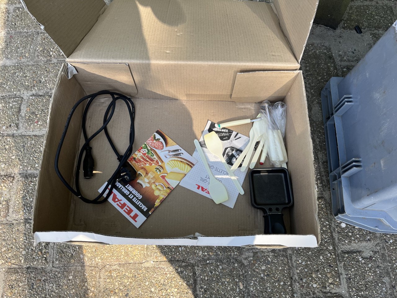 3 Tefal grillplaten