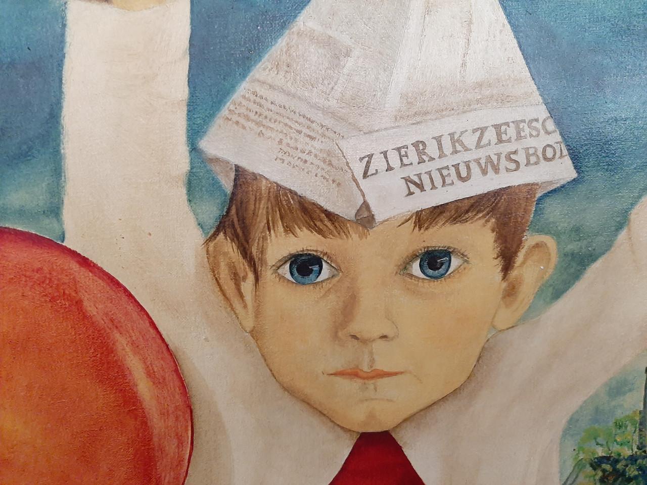 Schilderij van Marja de Lange