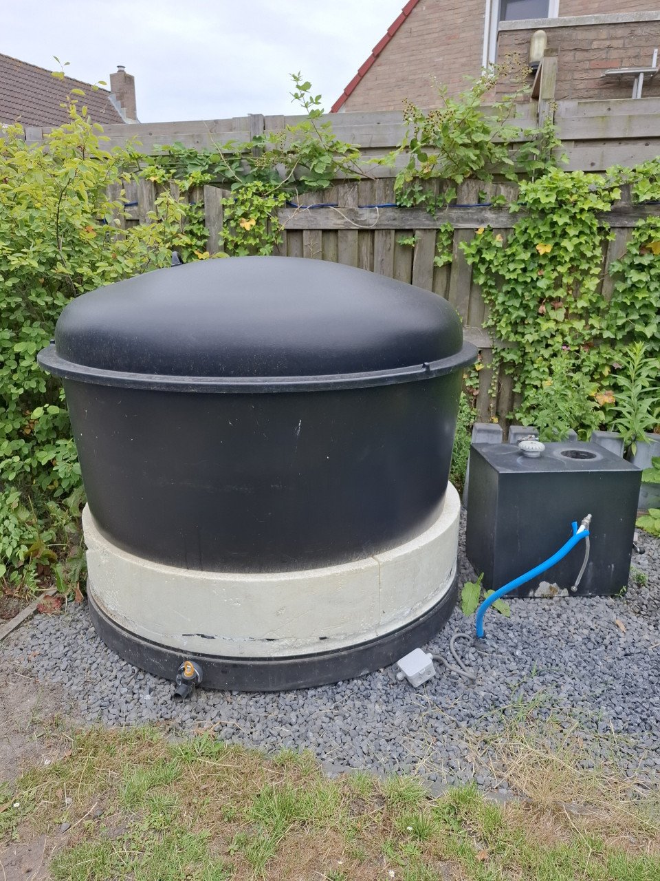 Hottub Kirami houtgestookt externe kachel