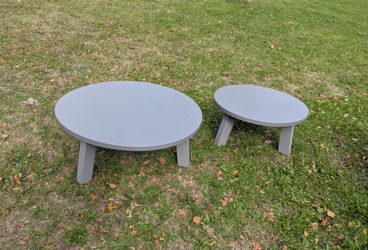 Ronde salontafeltjes