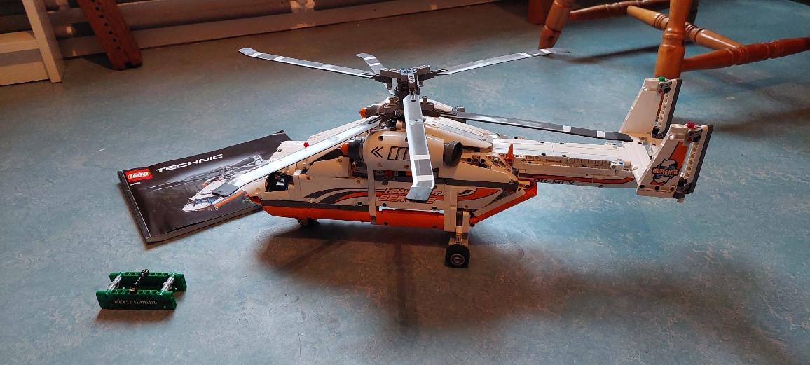 Lego 42052 vracht helicopter