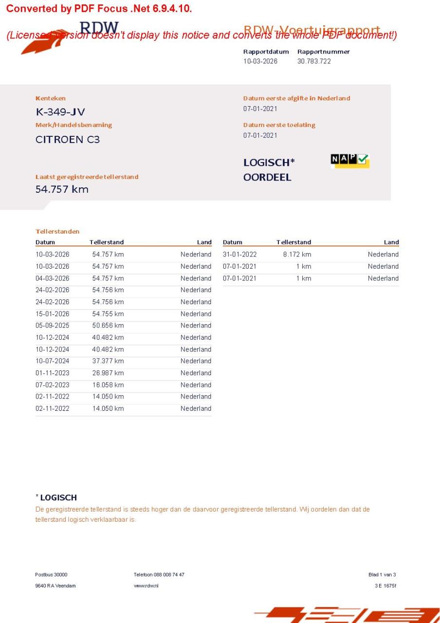 Citroen C3 1.2 83pk s&s feel navigatie via apple carplay & android auto | c