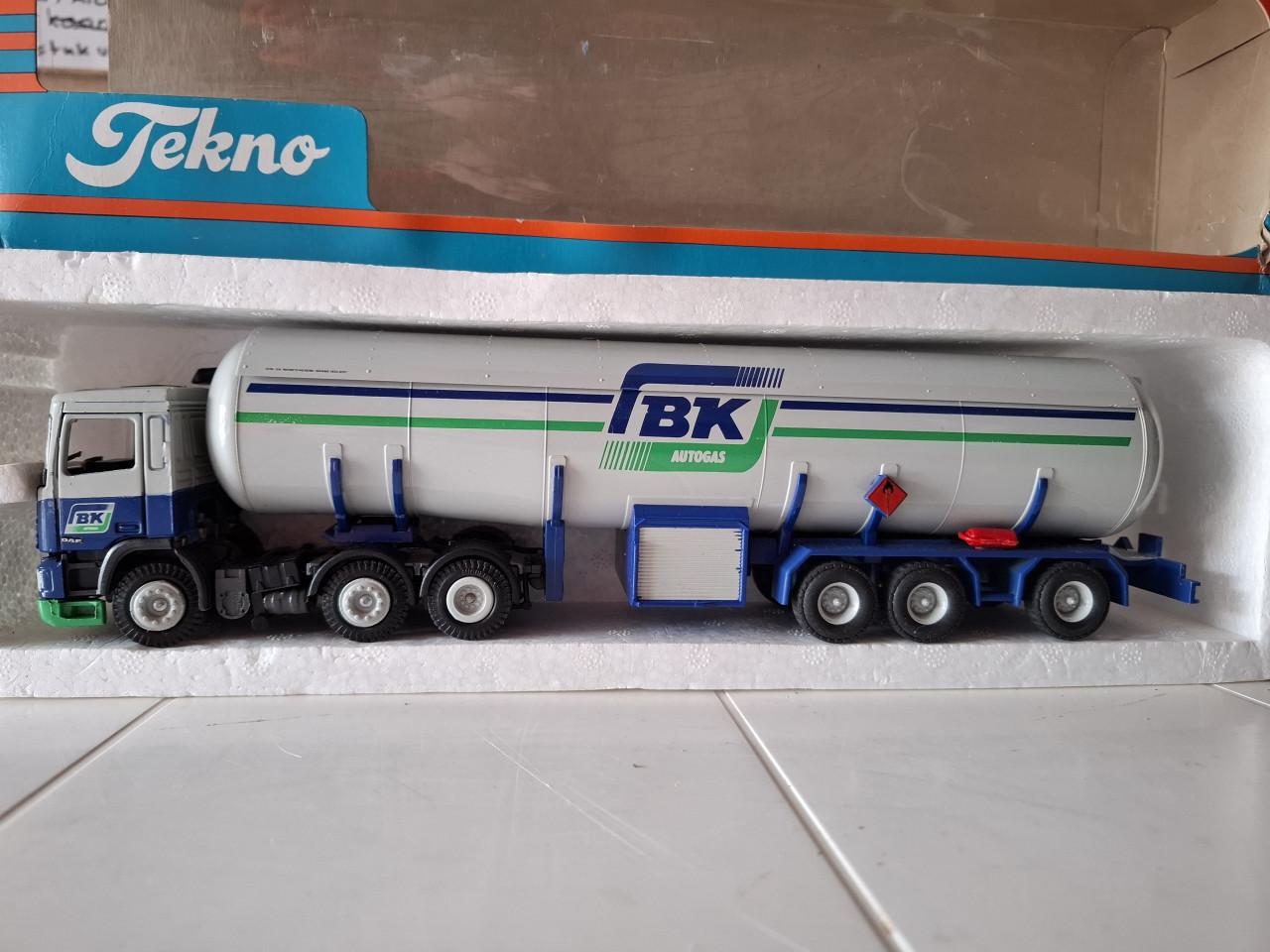 Miniatuur gastankauto