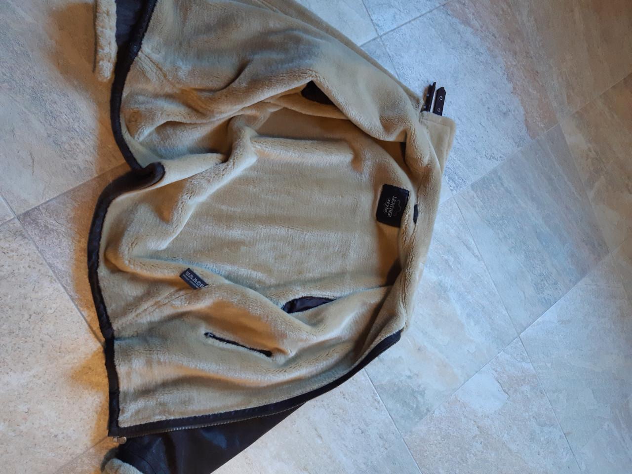 Winterjas Leer XXL Maat 60