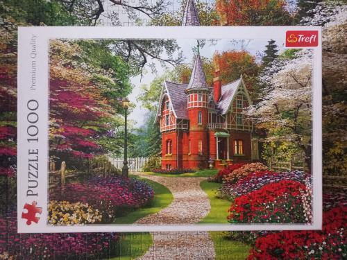 Puzzel vintage cottage