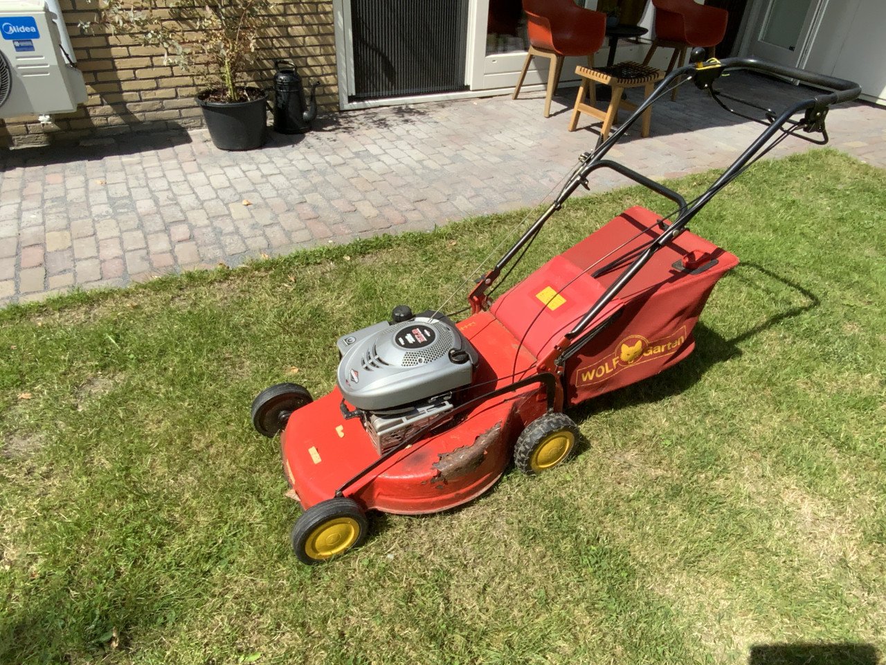 Wolf Garten zelfrijdende motorgrasmaaier 190 cc