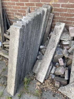 Opsluitbanden 15cm hoog