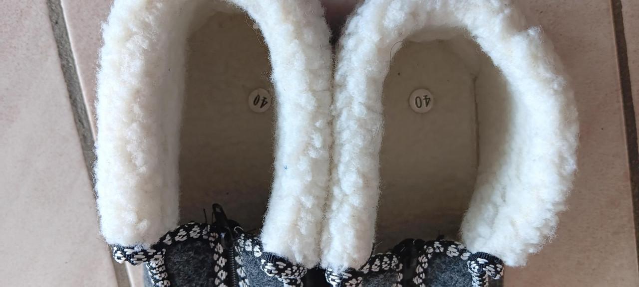 VOOR DE KOUDE AVONDEN, HEERLIJKE WARME PANTOFFELS