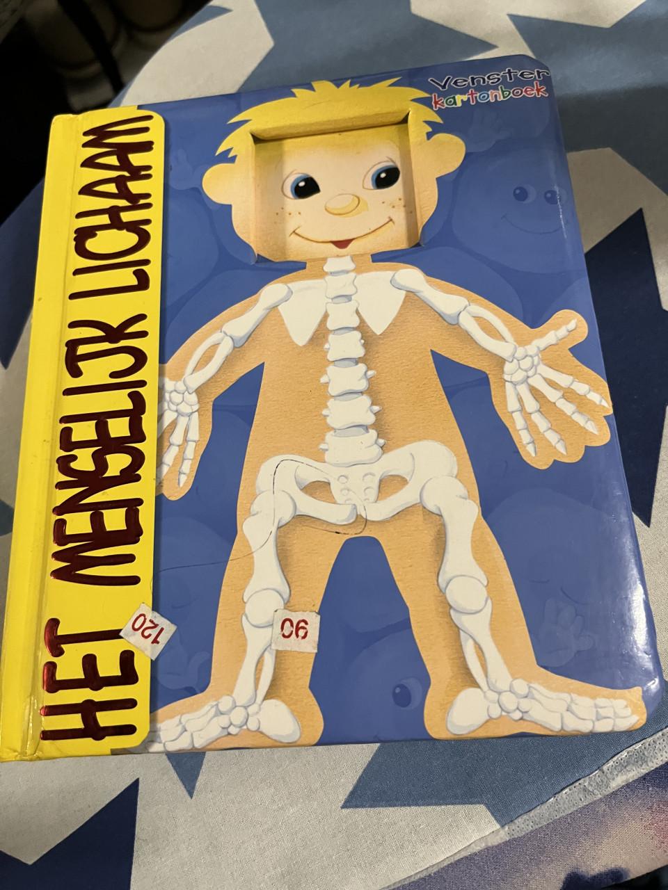 Boek het menselijk lichaam