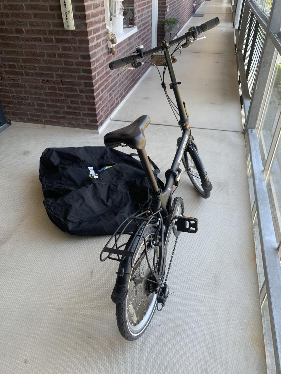 Vouwfiets met 6 versnellingen
