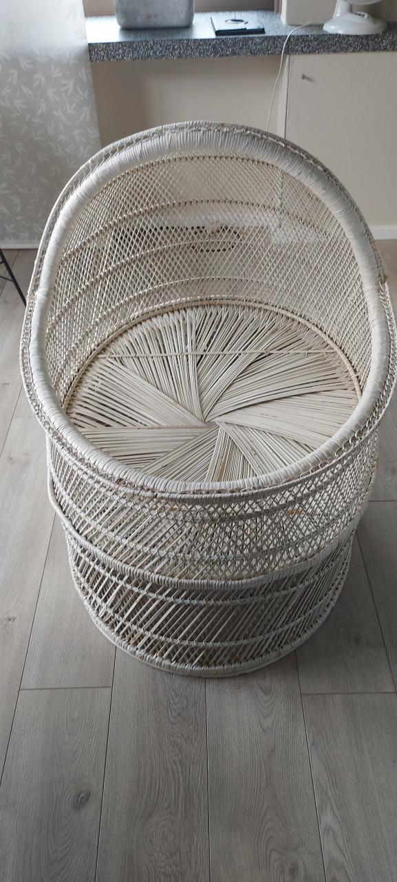 Vintage rotan wieg
