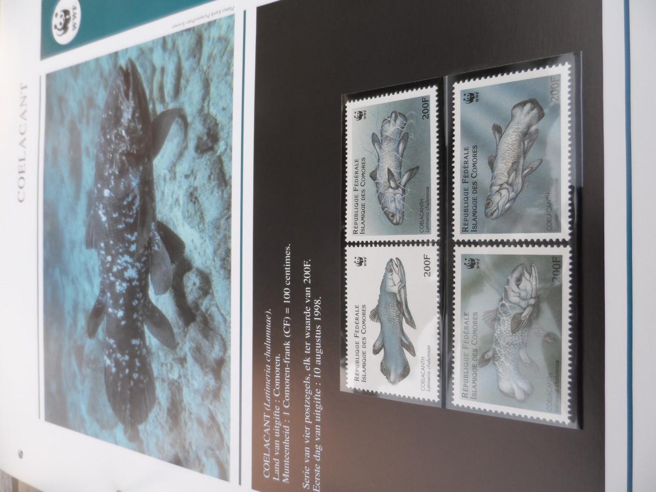 WWF maximumkaarten , FDC en postzegels en Hologramvel