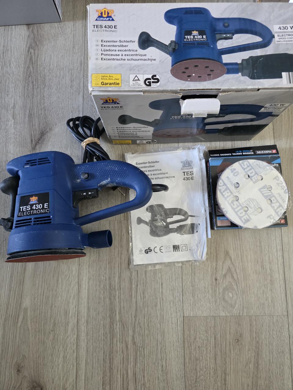 Goed werkend excentrische schuurmachine- Top Craft 430W