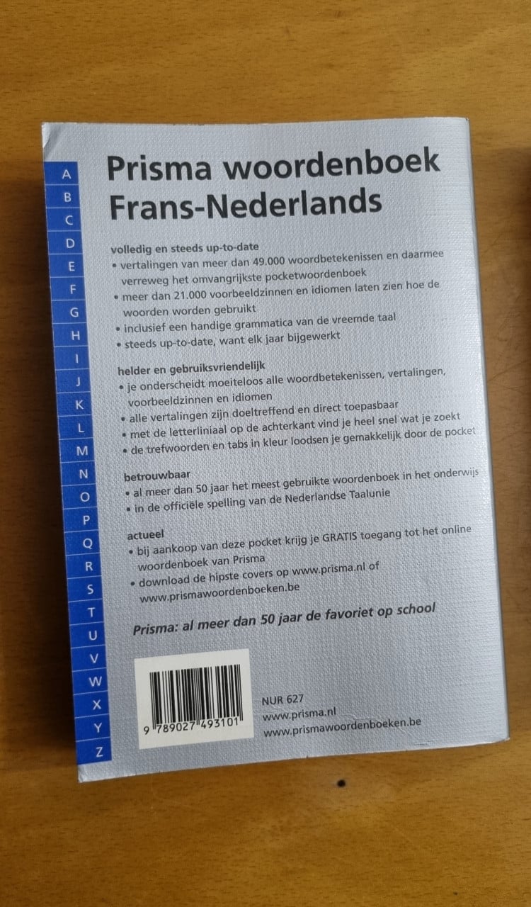 Woordenboeken F-N en N-F