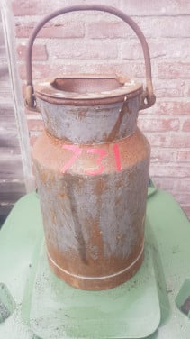 Kleinere vintage melkkan