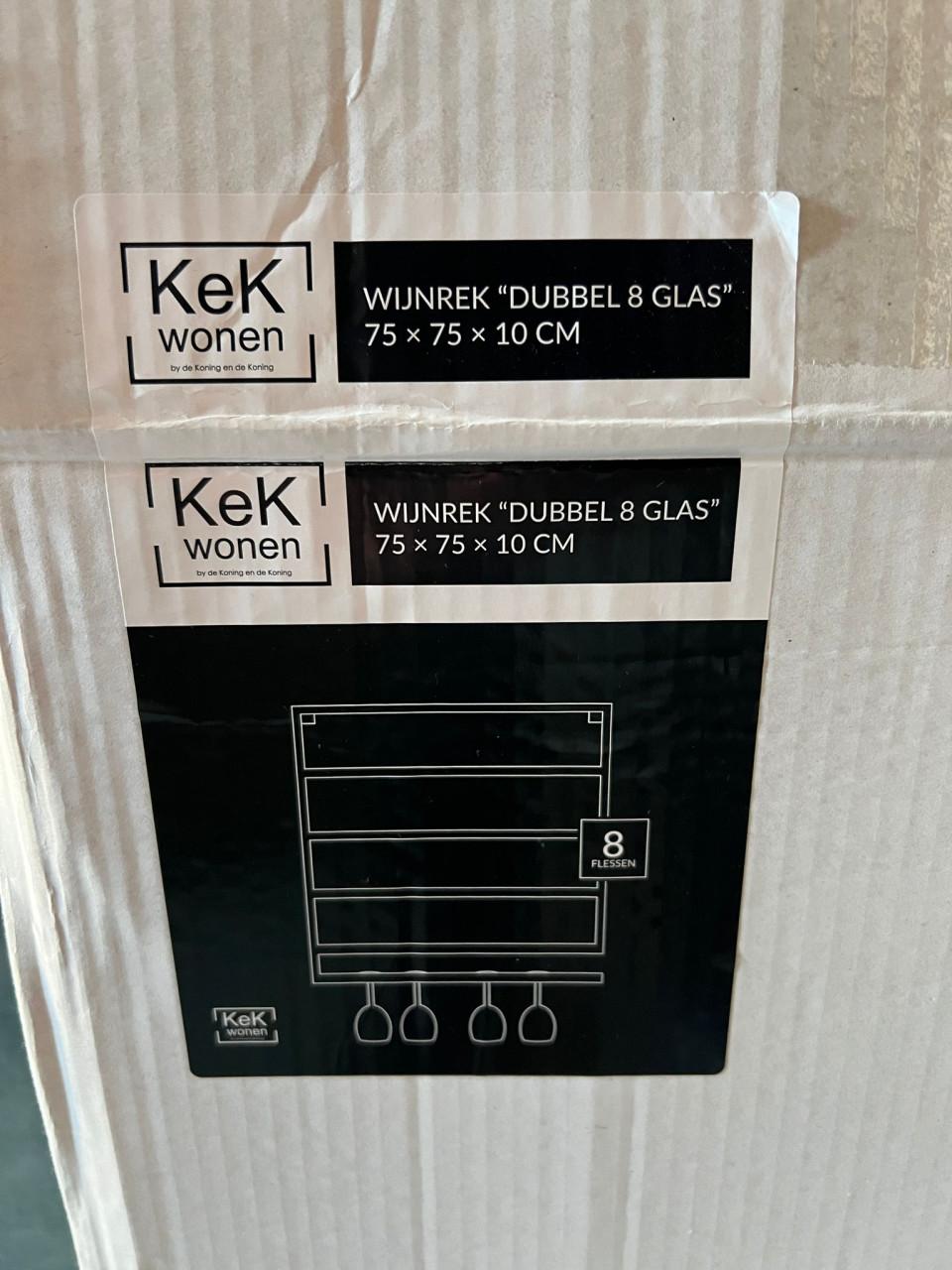 Wijnrek van KeK Wonen