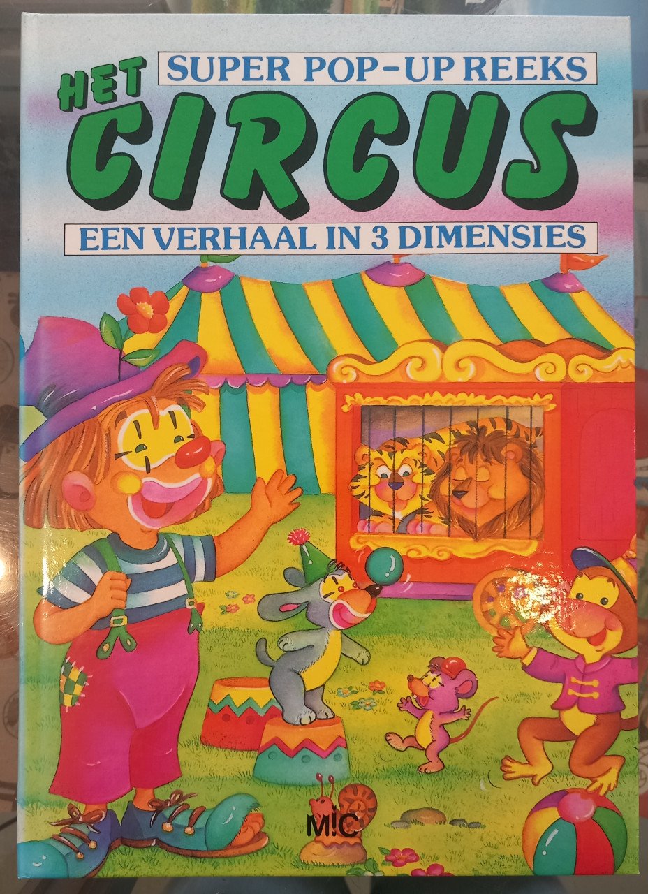 Pop-up boek Het Circus