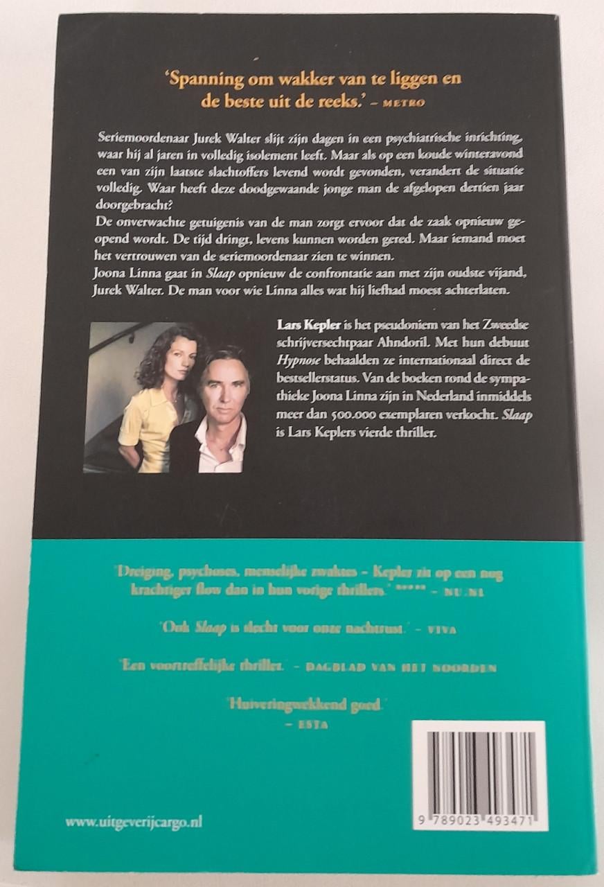 Lars Kepler - Slaap.