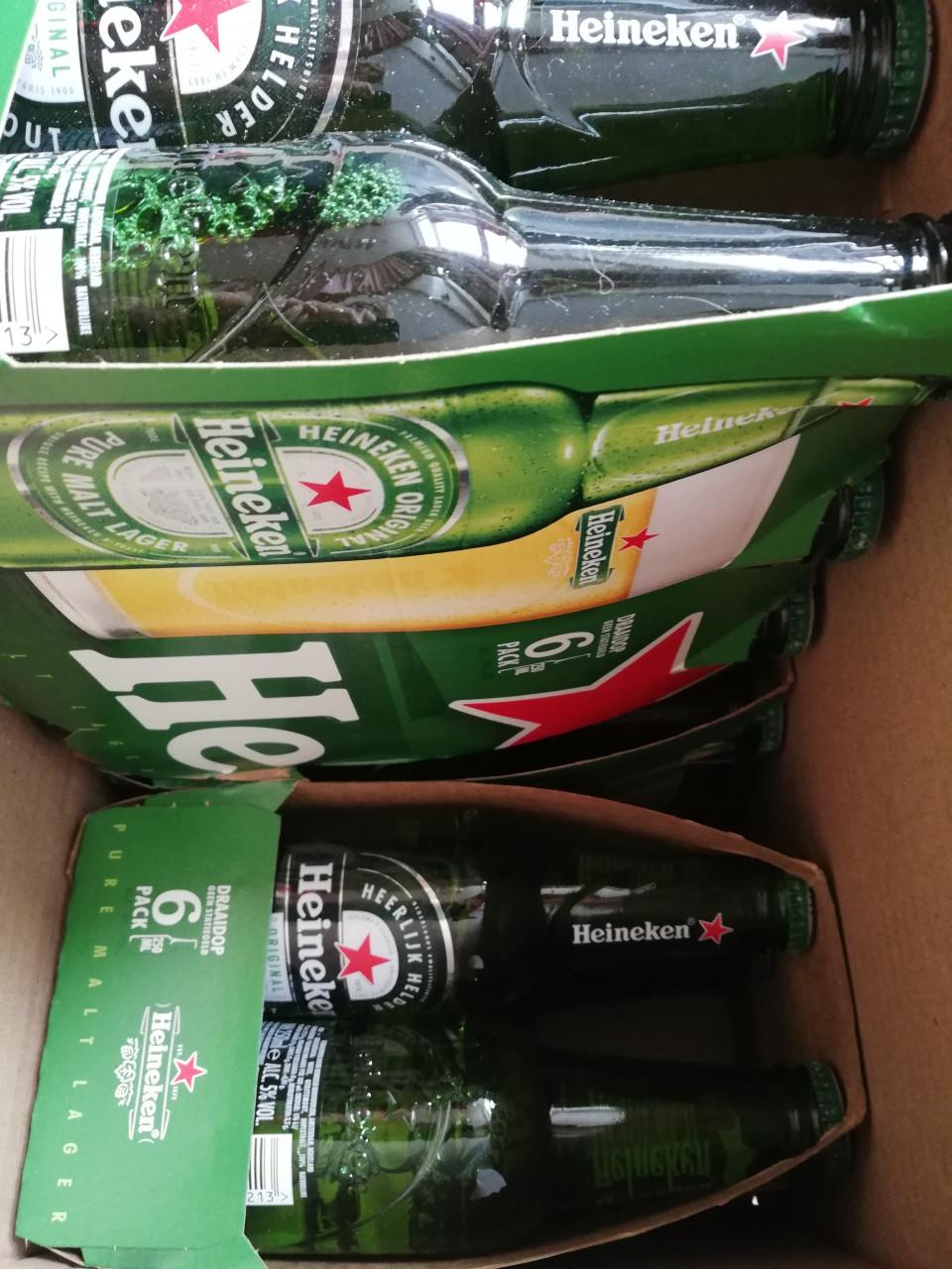Heineken bier, 24 flesjes