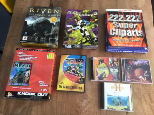 Pc cd-rom computerspellen