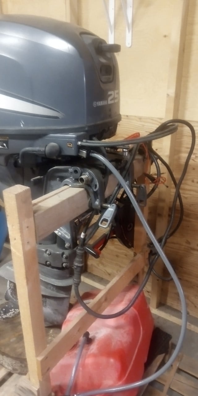 Buitenboordmotor yamah 25 pk 4 takt