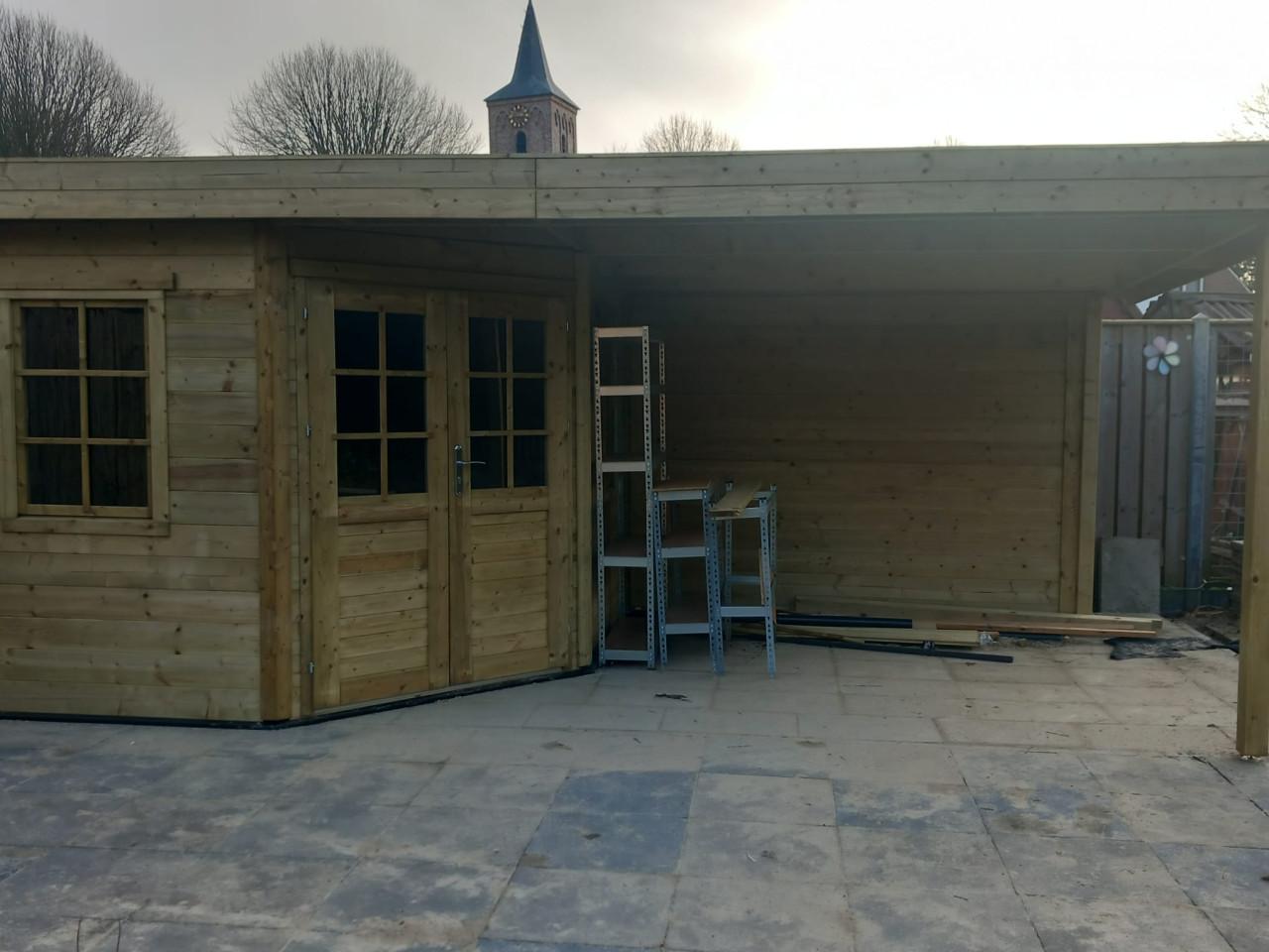 Tuinhuis 6x3m