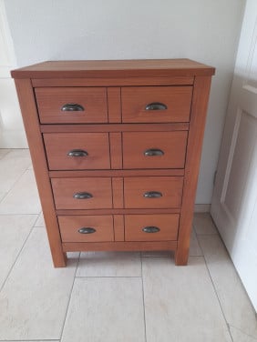Ladenkastje  70 x 45 x 96H (in goede nette staat)