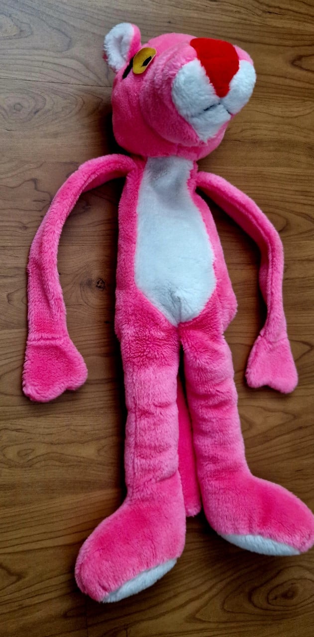 Pink Panther vintage knuffel, United Artists 1983