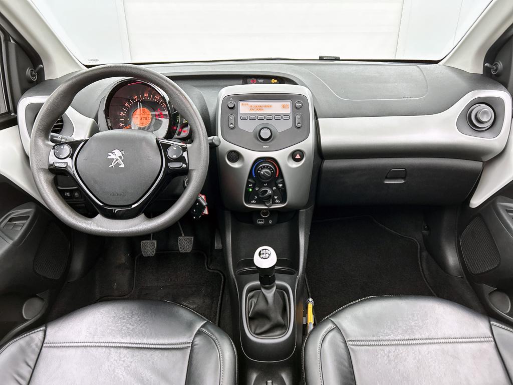 Peugeot 108 72 pk active top! cabrio | rijklaar | lederen bekleding | airco