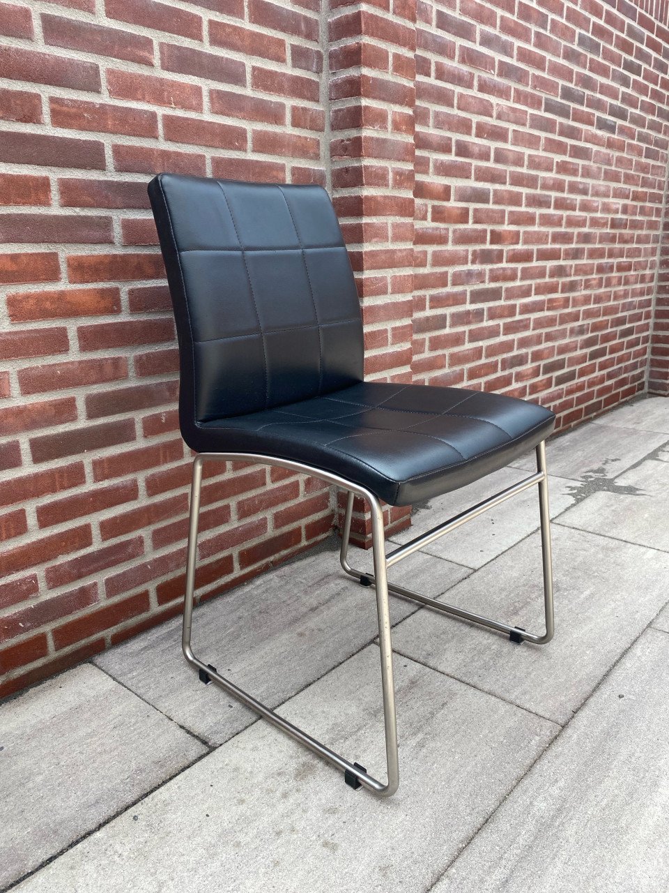 Zwarte relax fauteuil