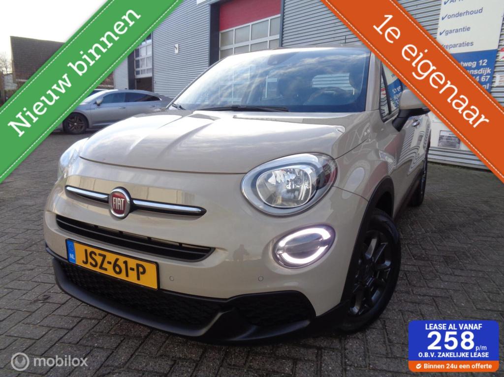 Fiat 500x 1.0 gse lounge/turbo/cappuccino/airco/key less/camera/pdc/lm velg