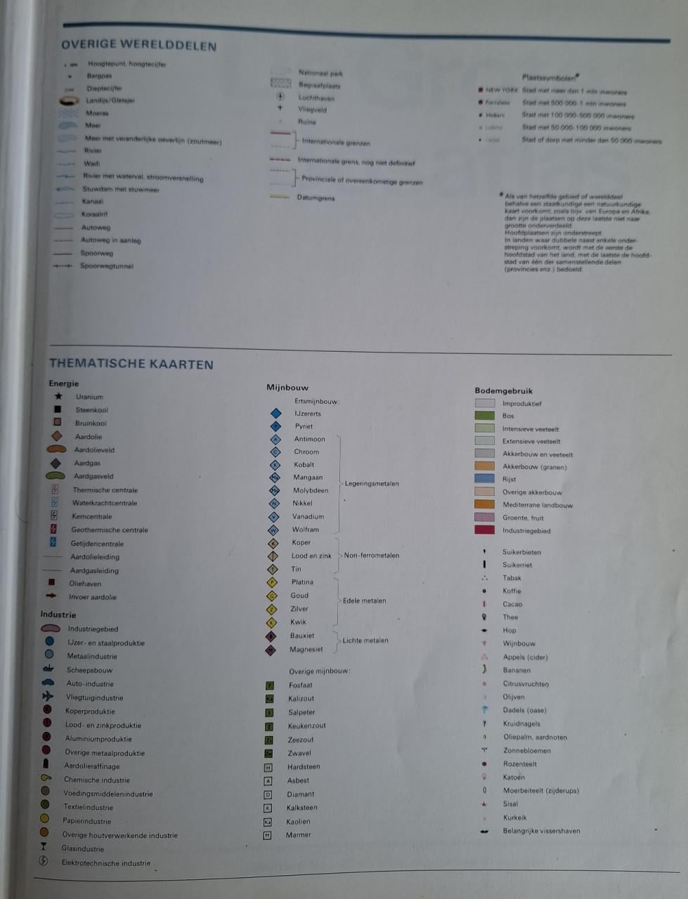 De Grote Bosatlas, 50e ed. Uitg. Wolters Noordhoff Atlasprodukties, 1988