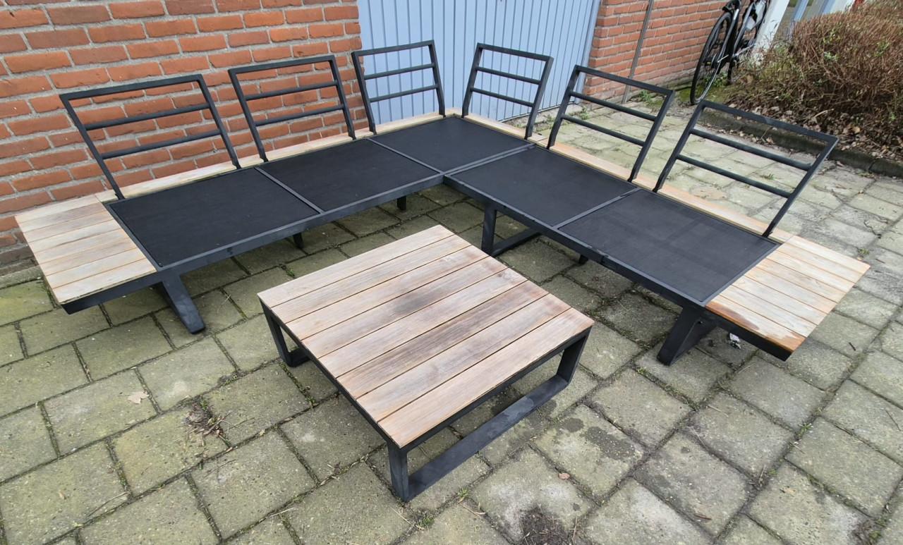 Loungeset 250 x 250 cm (Bezorging mogelijk)