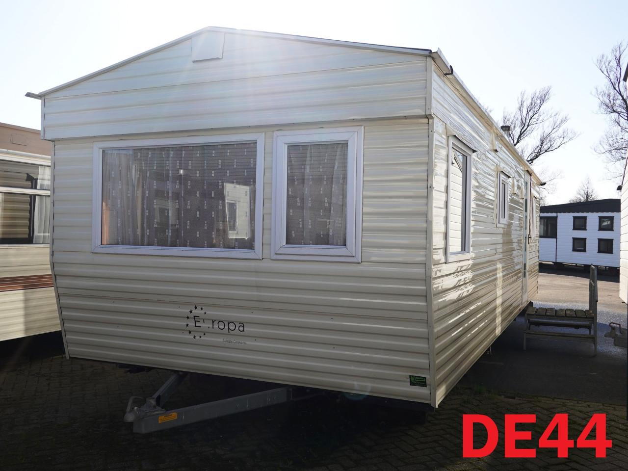 Europa stacaravans, chalets met 2 slaapkamers voorradig