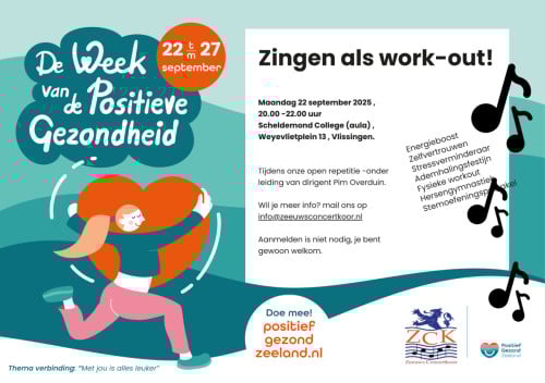 Zingen als Work-out _ Vlissingen_ Week van de Positieve Gezondheid